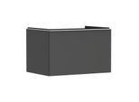 hansgrohe Xelu Q Waschtischunterschrank 54055700 780x485x550mm, mit Schubkasten, diamantgrau matt, mattweiß