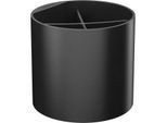 hansgrohe WallStoris Becher 27921670 d= 126mm, mit Trennwand, Mattschwarz