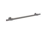 hansgrohe Badetuchhalter 42060330 600 mm, polished black chrome, Metall, Wandmontage