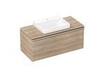 hansgrohe Xelu Q Konsole 54111230 1180 x 550 mm, Ausschnitt 600 x 480 mm, Eiche Natur