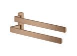 hansgrohe Axor Handtuchhalter 42821310 409mm, 2-armig, schwenkbar, brushed red gold