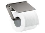 hansgrohe Axor Papierrollenhalter 42836330 mit Deckel, Metall, polished black chrome