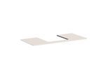 hansgrohe Xilesa E Konsole 54271780 Ausschnitt mittig, 1180 x 550 mm, sandbeige matt