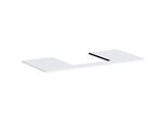 hansgrohe Xilesa E Konsole 54271700 Ausschnitt mittig, 1180 x 550 mm, mattweiß