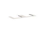 hansgrohe Xilesa E Konsole 54274780 1375x550mm, 2 Ausschnitte, sandbeige matt