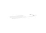 hansgrohe Xelu Q Konsole 54098050 1360 x 550 mm, Ausschnitt rechts, 540 x 480 mm, weiß hochglanz