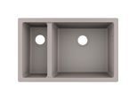 hansgrohe Unterbauspüle 43433380 710 x 450 mm, 1 Haupt- und Zusatzbecken, betongrau