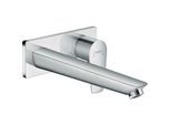 hansgrohe Talis E Waschtischarmatur 71734000 chrom, Unterputz Wandarmatur, Ausladung 225 mm