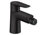 hansgrohe Talis E Bidet-Einhebelmischer 71720670 mattschwarz, mit Ablaufgarnitur