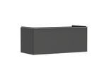 hansgrohe Xelu Q Waschtischunterschrank 54063000 1180x485x550mm, Schubkasten, diamantgrau matt, chrom