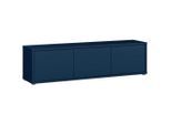 Carryhome Lowboard, Dunkelblau, Kunststoff, 154.2x42.5x34.9 cm, Beimöbel erhältlich, Wohnzimmer, Wohnwände, Lowboards
