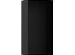 hansgrohe XtraStoris Wandnische 56070670 30x15x10cm, mit offenem Rahmen, mattschwarz