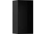 hansgrohe XtraStoris Wandnische 56076670 30x15x14cm, mit offenem Rahmen, mattschwarz