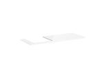 hansgrohe Xelu Q Konsole 54097050 1360 x 550 mm, Ausschnitt links, 540 x 480 mm, weiß hochglanz