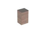 Geberit Smyle Square Seitenschrank 500359JR1 rechts, 36x60x32,6cm, Holzstruktur Nussbaum hickory, 1 Tür
