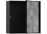 hansgrohe XtraStoris Wandnische 56085670 30x30x10cm, mit befliesbarer Tür, mattschwarz
