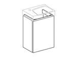 Geberit Xeno² Waschtisch-Unterschrank 500502001 38x52,5x26,5cm, mit 1 Tür, matt/greige