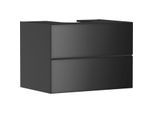 hansgrohe Xevolos E Waschtischunterschrank 54189770 780x555x550mm, 2 Schubladen, schiefergrau matt, schiefergrau metallic