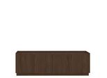 Mid.you Lowboard, Walnuss, Holzwerkstoff, 180x59.7x40 cm, Wohnzimmer, Wohnwände, Lowboards