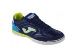 Joma - Herren/Damen Unisex Hallenfußballschuhe "Top Flex 2303", Leder (Dunkles Marineblau)