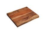 Kesper Servierbrett, Akazie, Holz, Akazie, 40x4x48 cm, FSC 100%, schnittfeste Oberfläche, Küchenzubehör, Schneidebretter