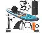 tectake Stand-Up-Paddle-Board, Türkis, Kunststoff, 77x0.23x288 cm, CE, Freizeit, Pools und Wasserspaß, Stand Up Paddle