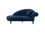 Mid.you , Dunkelblau , Textil , Buche , vollmassiv , Füllung: Kaltschaum, Silikon , 103x91x216 cm , Made in EU ,