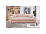 Mid.you , Rosa , Textil , 232x88x105 cm , Liegefunktion ,