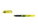 PILOT Textmarker FriXion Light Natural, Keilspitze, Strichstärke 3,8 mm, Schreibfarbe gelb, radierbar, Recycling-Kunststoff, 1 Stück