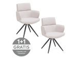 Livetastic , Beige , Metall, Textil , 62x89x62 cm ,