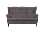 Livetastic , Mokka , Textil , Buche , massiv , 176x103x98 cm , Made in EU ,