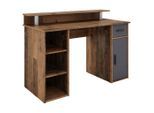 Mid.you , Alteiche , Holzwerkstoff , 1 Schublade(n) Schubladen , rechteckig , 88x55x120 cm , FSC MIX , Stauraum, in verschiedenen Holz-Dekoren erhältlich, Regal ,