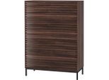 Mid.you , Braun , Holzwerkstoff , 4 Schublade(n) Schubladen , 80x110x35 cm , stehend ,