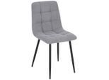 Livetastic , Grau , Holz, Metall, Textil , Pappel , Sperrholz , 45x88x55 cm ,