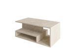 Livetastic , Beige , Holzwerkstoff , Travertinoptik , 45x35x90 cm , einfacher Aufbau ,