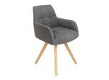 James Wood , Grau , Textil , Eiche , 61x88x66.5 cm ,