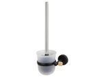 Spirella , Schwarz , Naturmaterialien , 10.2x36x15 cm , mit Einsatz ,