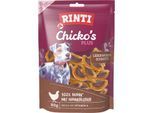 RINTI Chicko Plus Leberwurstschnitte, Huhn mit Hühnerleber 12x80 g