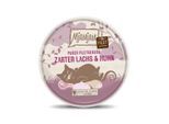 MjAMjAM Nassfutter Katze Adult, Purer Filetgenuss 16x80 g Lachs und Huhn
