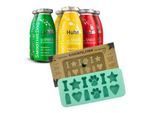 SmoothieDog Klassik 6x 250 ml + Eiswürfelform
