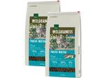 REAL NATURE WILDERNESS Trockenfutter Katze, Adult, Fresh Water, Fisch 2x7 kg