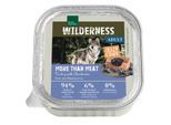 REAL NATURE WILDERNESS Nassfutter Hund, Adult, Jelly Core, More than Meat Pute mit Blaubeeren 16x100 g