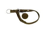 Hunter Dressurhalsung Solid Education oliv 30 cm