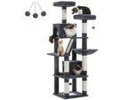 Pawz Road großer Katzenbaum 180cm dunkelgrau
