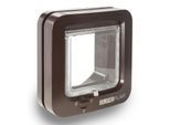 SureFlap Mikrochipgesteuerte Katzenklappe braun