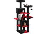 Pawz Road großer Katzenbaum 180cm schwarz