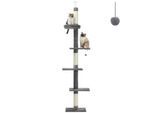 Pawz Road Deckenhoch Kratzbaum Basic grau