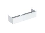 Geberit Xeno² Waschtisch-Unterschrank 500346011 159,5x35x47,3cm, mit 2 Schubladen, matt/VARICOR weiß Nr. 016