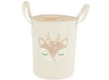 Bieco Spielwaren Wäschekorb, Beige, Textil, 31x31 cm, Spielzeug, Spielzeugkisten