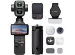 DJI Kompaktkamera "Osmo Pocket 4P (Pro) Vlog Combo", schwarz, B:6,33cm H:3,35cm T:15,95cm, Fotokameras, Kompaktkamera